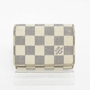 Louis Vuitton Damier Azur White Envelope Carte Wallet